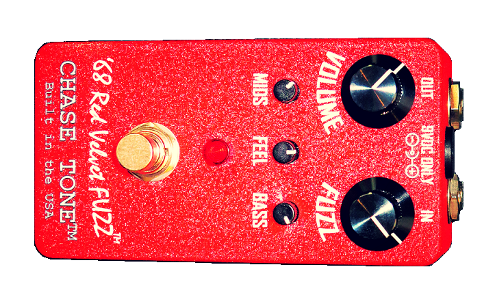 CHASE TONE™ '68 Red Velvet FUZZ™ - Chase Tone®